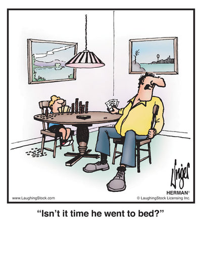 Isn’t it time he went to bed?