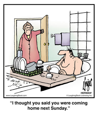 I thought you said you were coming home next Sunday.