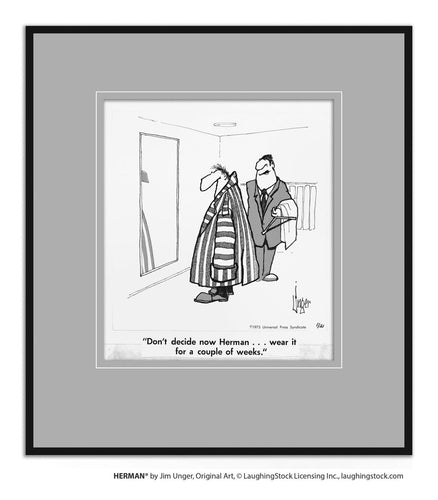 Don’t decide now Herman… wear it for a couple of weeks.