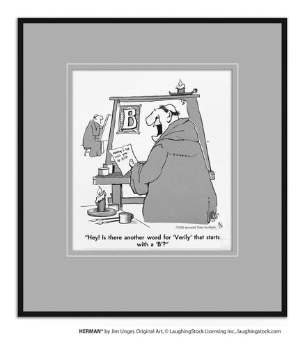 Hey! Is there another word for ‘Verily’ that starts with a ‘B’?