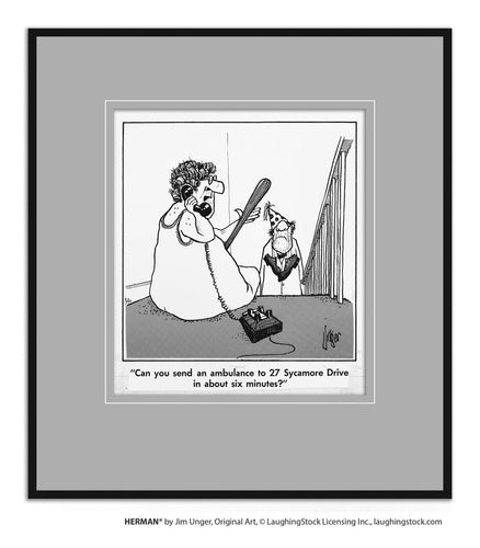 Can you send an ambulance to 27 Sycamore Drive in about six minutes?