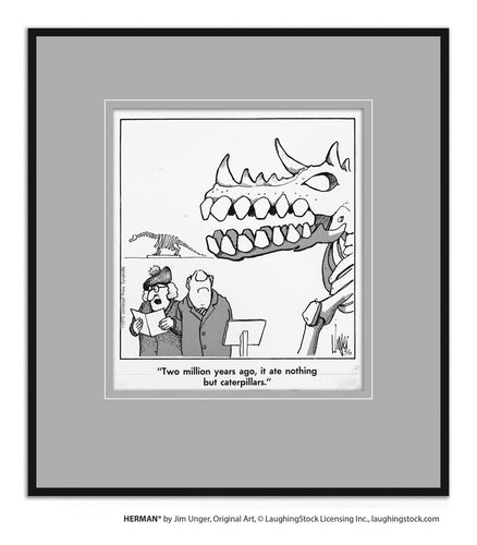 Two million years ago, it ate nothing but caterpillars.