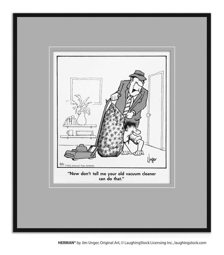 Now don’t tell me your old vacuum cleaner can do that.