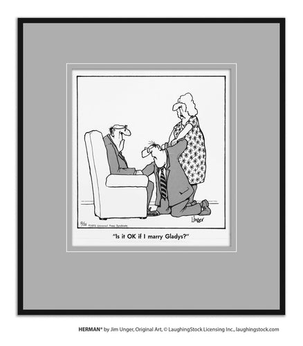 Is it okay if I marry Gladys?