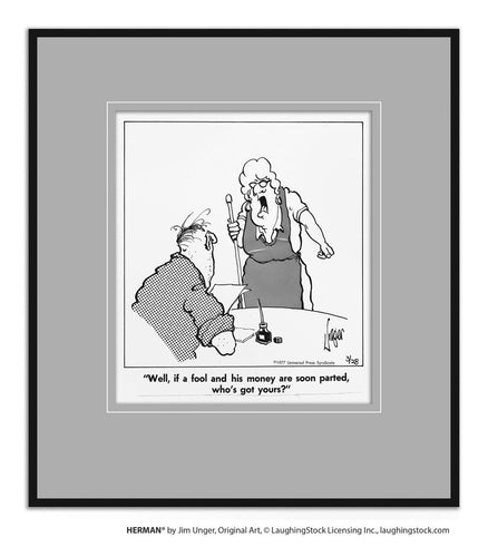 Well, if a fool and his money are soon parted, who’s got yours?