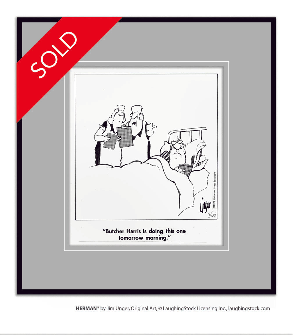 Butcher Harris is doing this one tomorrow morning.