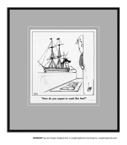 How do you expect to wash like that?