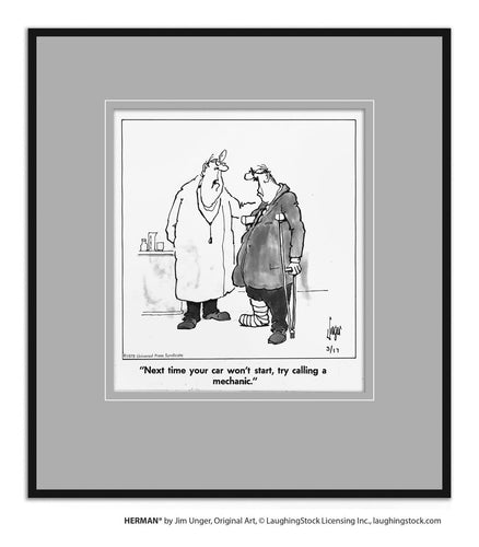 Next time your car won’t start, try calling a mechanic.