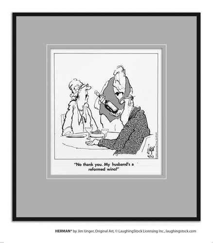 No thank you. My husband’s a reformed wino.