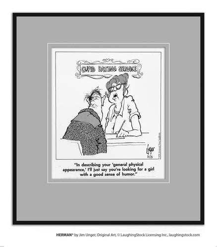 In describing your ‘general physical appearance,’ I’ll just say you’re looking for a girl with a good sense of humour.