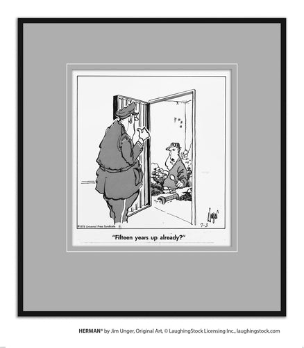 Fifteen years up already?