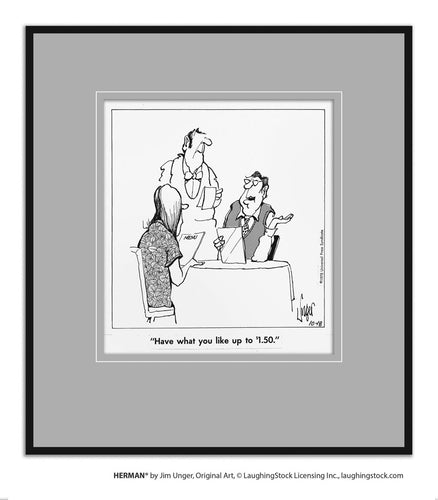 Have what you like up to $1.50.