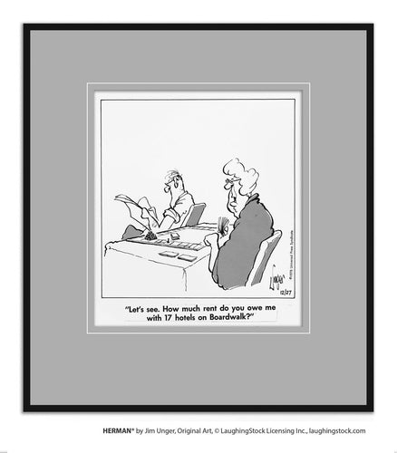 Let’s see. How much rent do you owe me with 17 hotels on Boardwalk?