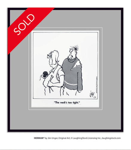 The neck’s too tight.