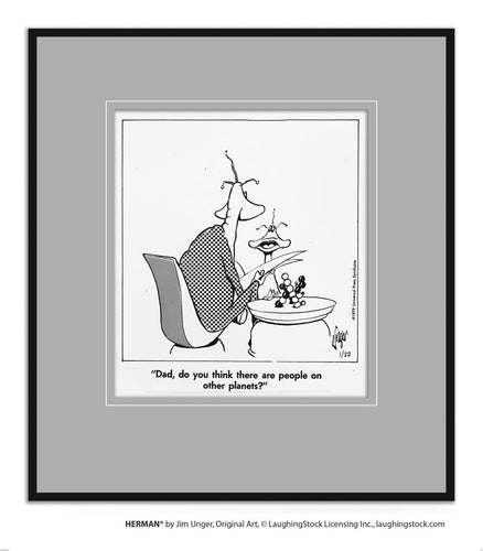 Dad, do you think there are people on other planets?