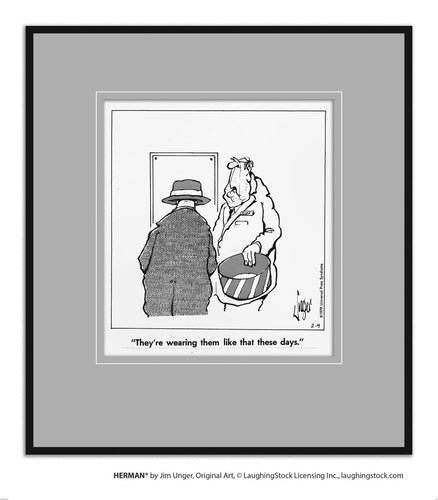 They’re wearing them like that these days.