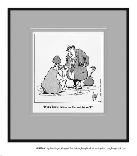 D’you know ‘Shine on Harvest Moon’?