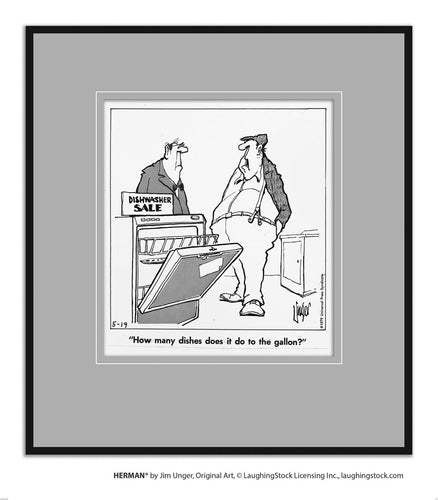 How many dishes does it do to the gallon?