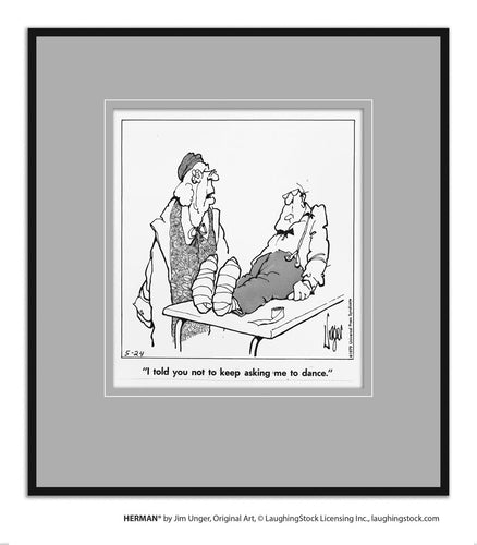 I told you not to keep asking me to dance.