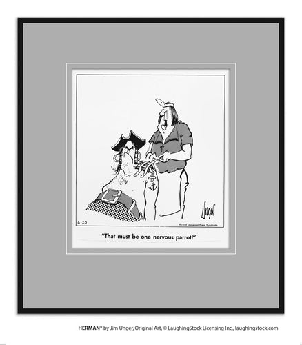 That must be one nervous parrot!