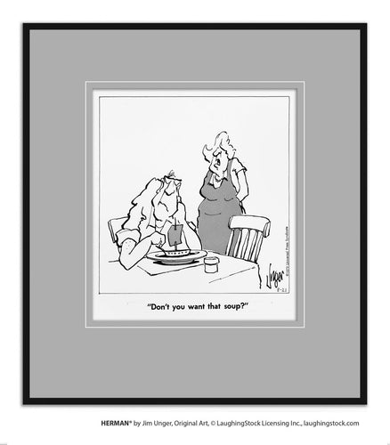 Don’t you want that soup?