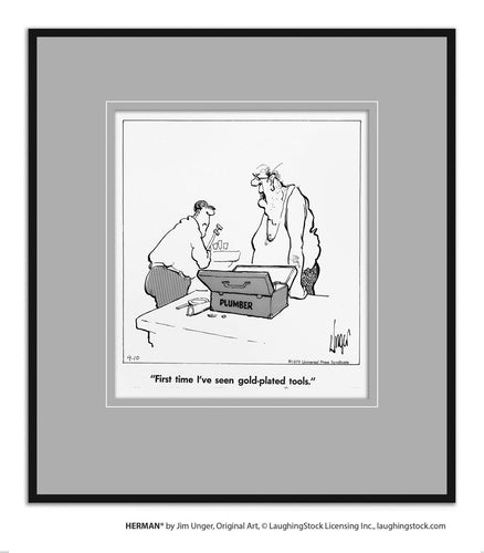 First time I’ve seen gold-plated tools.