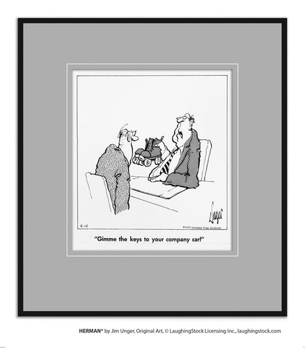 Gimme the keys to your company car!