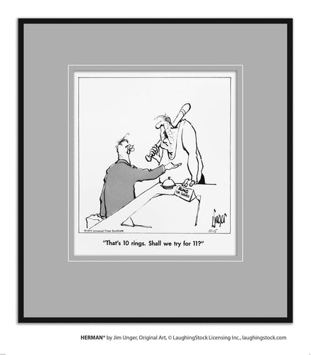 That’s 10 rings. Shall we try for 11?