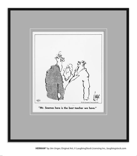 Mr. Soames here is the best teacher we have.