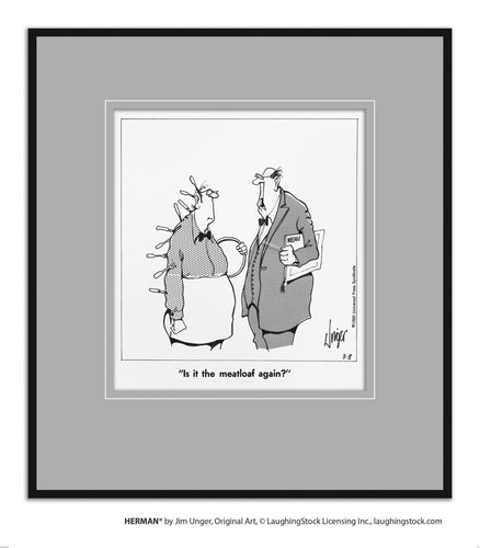 Is it the meatloaf again?