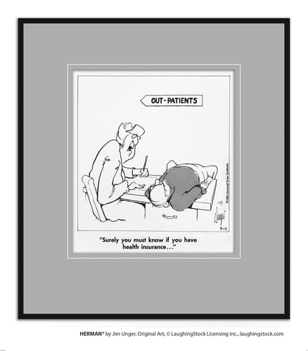 Surely you must know if you have health insurance…