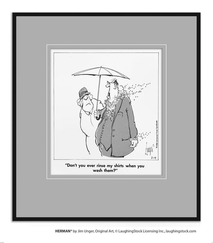 Don’t you ever rinse my shirts when you wash them?