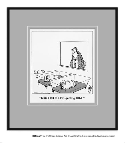 Don’t tell me I’m getting HIM.