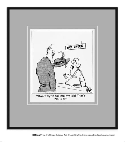 Don’t try to tell me my job! That’s No. 37!