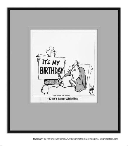 Don’t keep whistling.