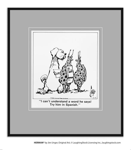 I can’t understand a word he says! Try him in Spanish.