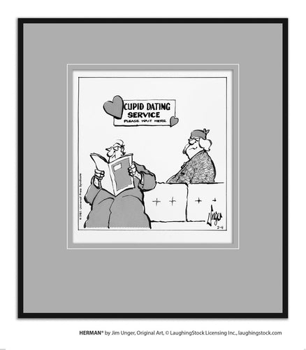 NO CAPTION, Cupid Dating Service, waiting room