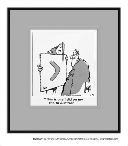 This is one I did on my trip to Australia.