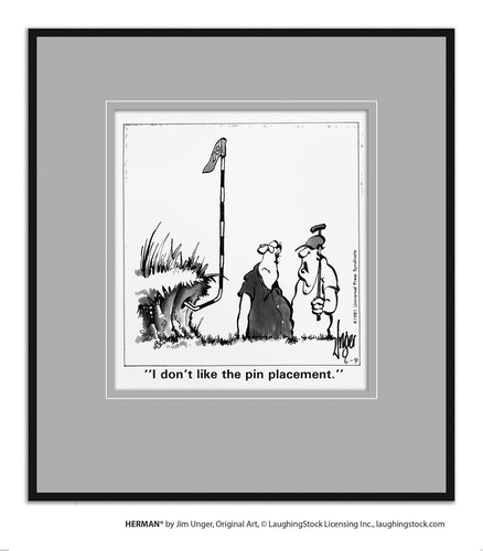 I don’t like the pin placement.