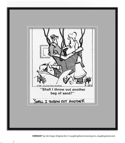 Shall I throw out another bag of sand?