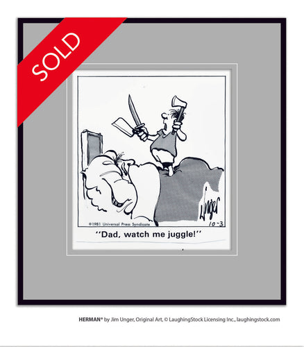 Dad, watch me juggle!