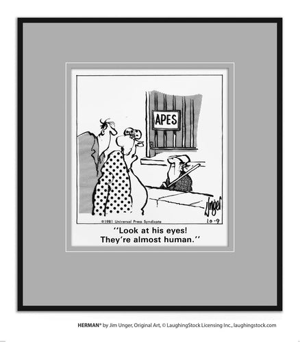 Look at his eyes! They’re almost human.