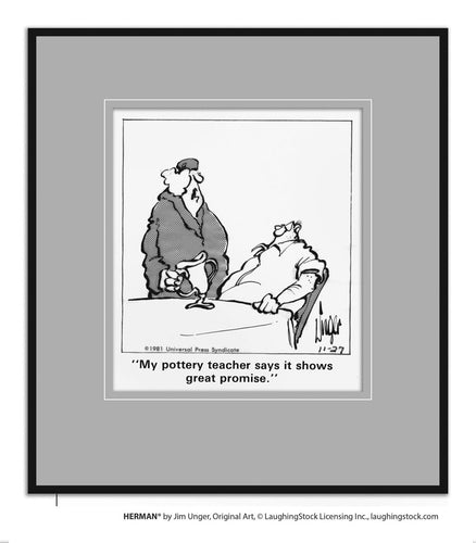 My pottery teacher says it shows great promise.