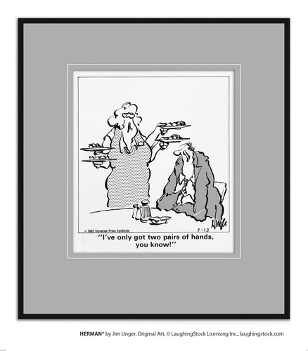 I’ve only got two pairs of hands, you know!