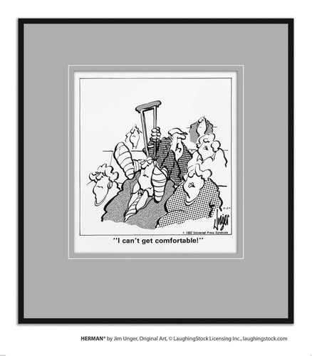 I can’t get comfortable!