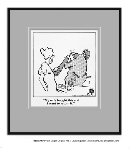 My wife bought this and I want to return it.