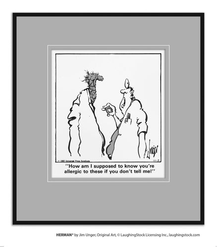 How am I supposed to know you’re allergic to these if you don’t tell me!