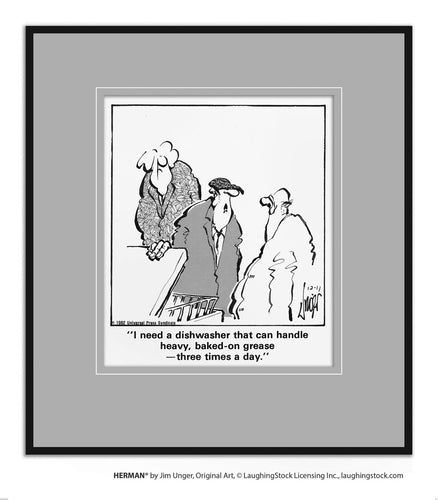 I need a dishwasher that can handle heavy, baked-on grease — three times a day.