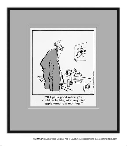 If I get a good mark, you could be looking at a very nice apple tomorrow morning.