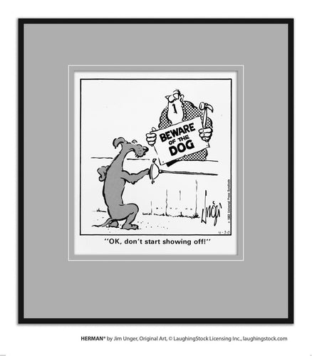 OK, don’t start showing off!